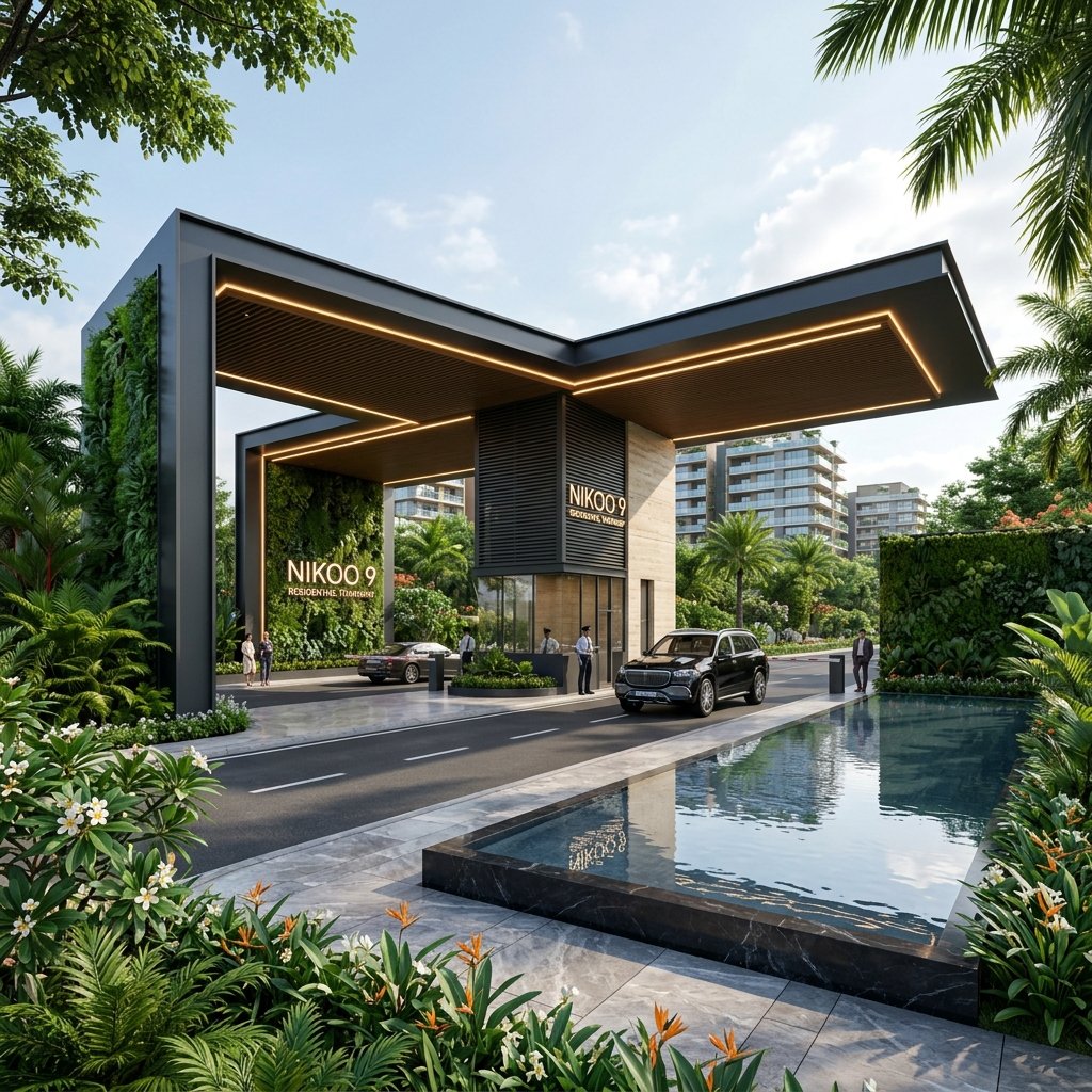 NIKOO Homes 9 — Grand Entrance Concept